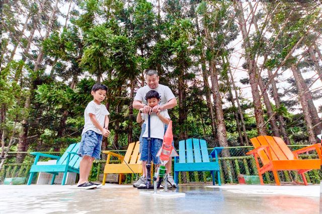 ペットボトルロケット 統一渡假村 馬武督館